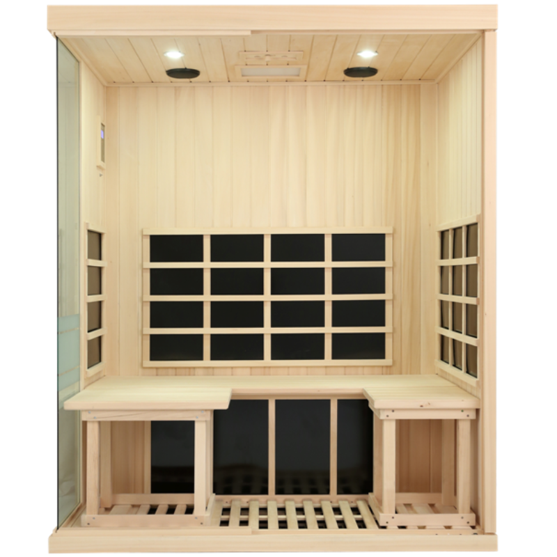 Sun Stream Evolve 30 Far Infrared Sauna with Inside View with 2 Movable bench